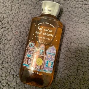 hot cocoa and cream” shower gel